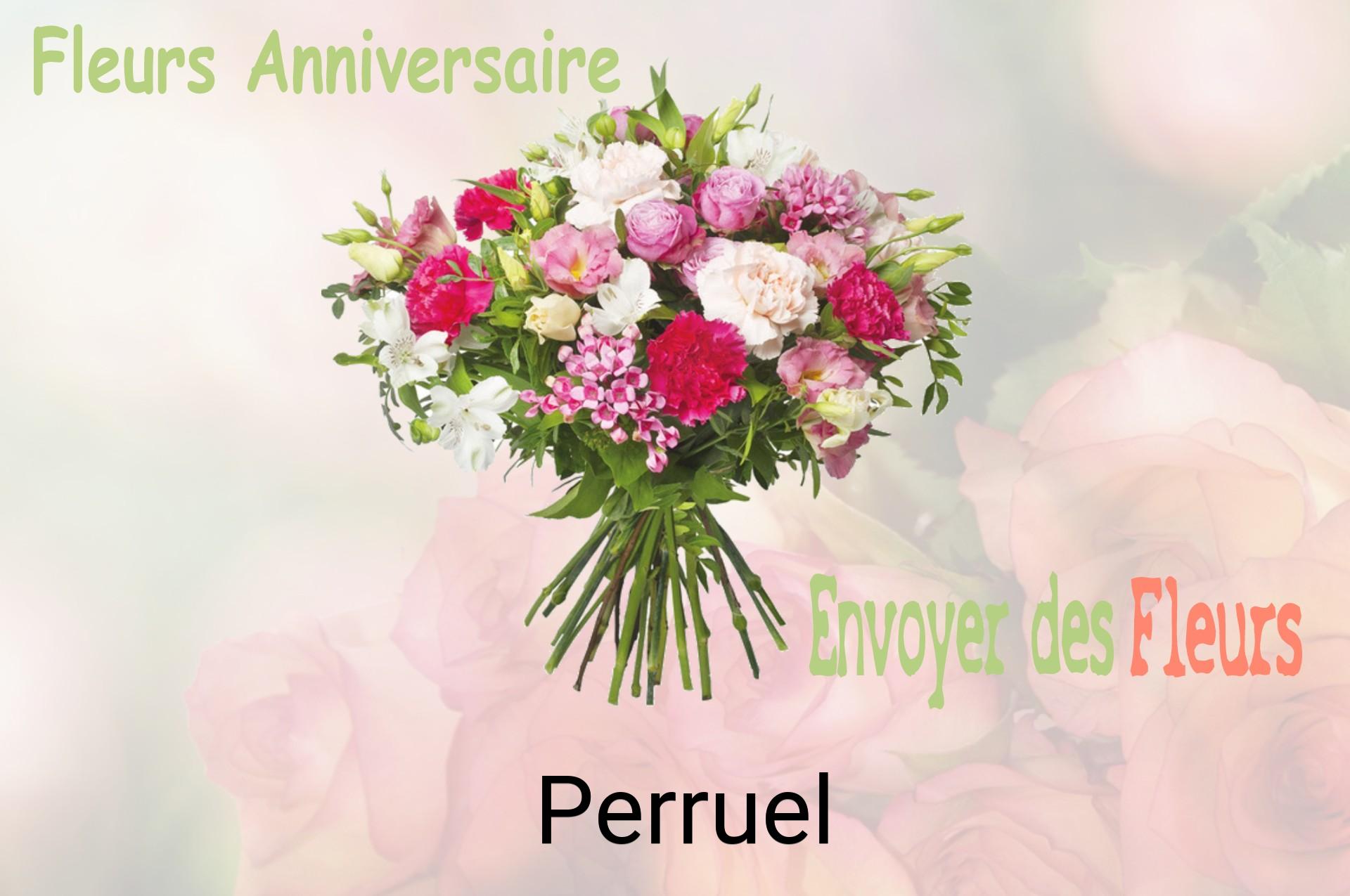 Bouquet de fleurs d’anniversaire livré à Perruel