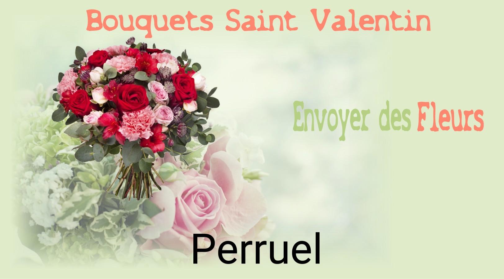 Roses de Saint-Valentin livrées à Perruel